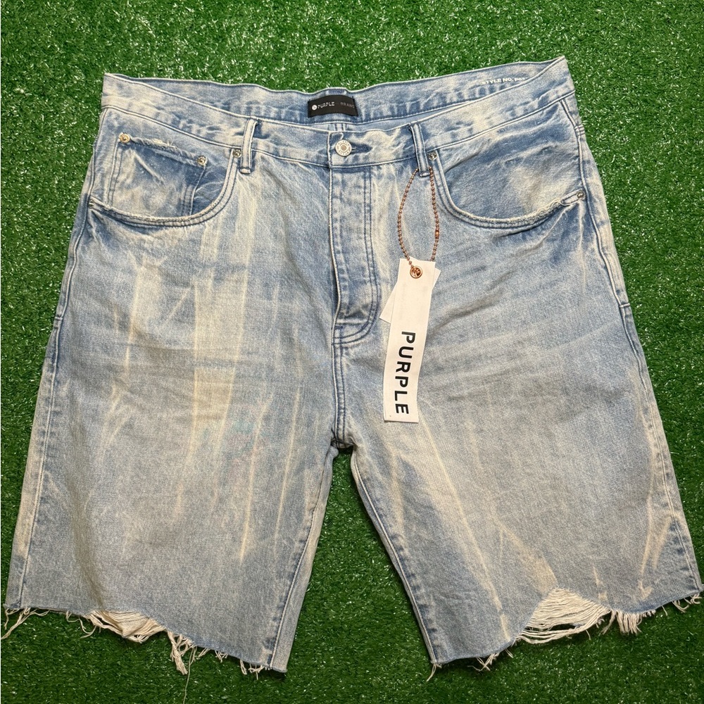 Purple brand denim short